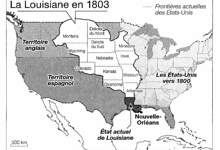 Histoire de la Louisiane - de la découverte à la cession