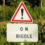danger on rigole