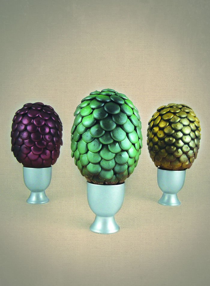 Les œufs de dragons au chocolat.