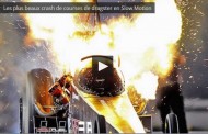 Les plus gros crashs de dragsters vus en Slow Motion