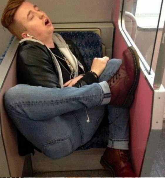 dormir à l'etroit