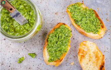 Pesto à la spiruline de Grasse